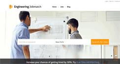 Desktop Screenshot of engineeringjobmatch.com